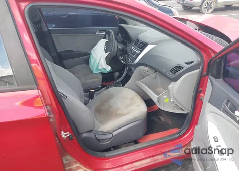 2014 Hyundai Accent Gls from USA, damaged, VIN KMHCT4AE8EU648302